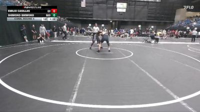 141 lbs Cons. Round 4 - Shiwoko Shiwoko, Waldorf (Iowa) vs Emilio Casillas, Grand View (Iowa)