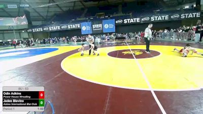 53 lbs Champ. Rd Of 32 - Odin Adkins, Power House Wrestling vs Jaden Blevins, Askeo International Mat Club