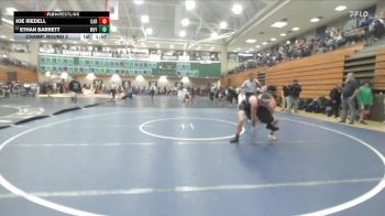 157 lbs Champ. Round 2 - Ethan Barrett, Murrieta Valley vs Joe Iredell, Carlsbad