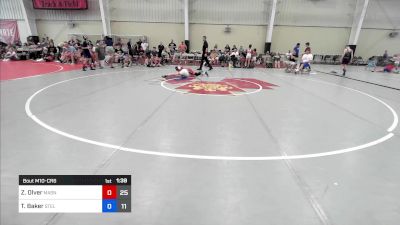 85 lbs Final - Zavier Olver, Mat Assassins Red vs Troy Baker, Steller Trained Vader