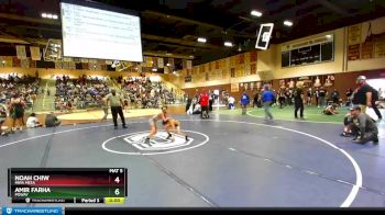 58/63 Semifinal - Curtis Johnson, Fallbrook Wrestling Club vs Owen Strathman, Team Temecula Wrestling Club