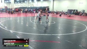 113 lbs Round 4 (10 Team) - Trayton Reuter, Owen Valley vs Emerson Nose, Team Montana Laurel