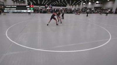 126 lbs Cons. Sub-rd Of 16 - Colby Payne, Mile High Wrestling Club vs Grady Kaiser, D3 Wrestling Club