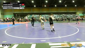89 lbs Semifinal - Ryker Leonard, Westshore Wrestling Club vs Jaxon Sanchez, Reign Wrestling Club