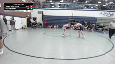 125 lbs Cons. Round 3 - Riley Carpenter, Thunder Ridge Outlaws Wrestling Club vs Jason Lewis, Grizzly Wrestling Club