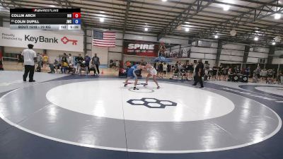 70 kg Cons. Rd Of 16 - Collin Arch, Northern Illinois RTC vs Colin Dupill, Jackrabbit Wrestling Club