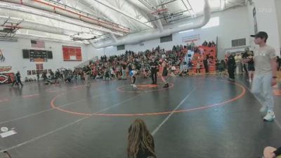 98-105 lbs Round 3 - Colton Jackson, Powell Middle School vs Kaden Waltjen, Lovell Middle School