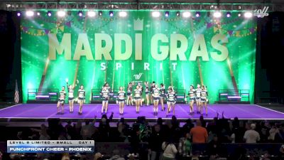 PunchFront Cheer - Phoenix [2026 L6 Limited - Small Day 1] 2026 Mardi Gras Grand Nationals