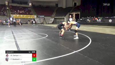 184 lbs Consi Of 4 - Graham Carson, Ohio State WC vs Tim Goddard, Liberty