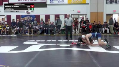 127 lbs Consy Rd I - Kamdyn Borrero, Cathedral Preparatory vs Luca Rosa, Burrell