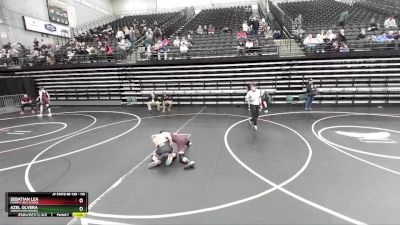 116 lbs Cons. Round 4 - Azel Olvera, Jordan High School vs Sebatian Lea, Murray High School