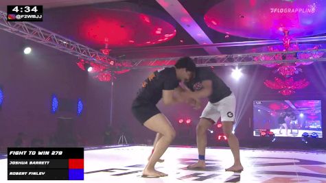 Robert Finley vs Joshua Barrett 2025 Fight to Win 279