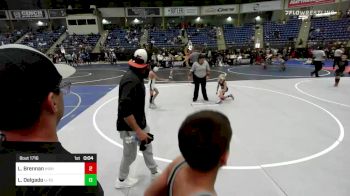 69 lbs Semifinal - Lukas Brennan, High Plains Thunder vs Luis Delgado, U-Town Hammers