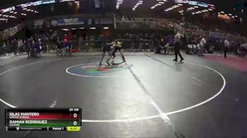 2A 126 lbs Cons. Round 3 - Damian Rodriguez, Gaither vs Silas Mantero, Winter Springs