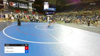 152 lbs Cons 32 #1 - Zach Reynolds, Alabama vs Isaak De La Luz, Arizona