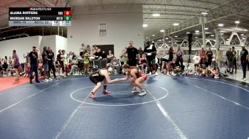 118 lbs Finals (8 Team) - Alaina Roffers, Girls With Grit vs Morgan Ralston, Misfits Of The Uprising