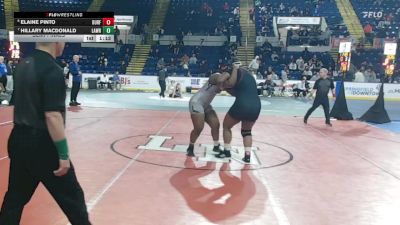 235 lbs Semifinal - Elaine Pinto, Durfee vs Hillary MacDonald, Lawrence