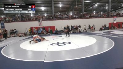 70 kg Champ. Rd Of 32 - Gavin Drexler, Bison Wrestling Club vs Mitchell Younger, Tar Heel Wrestling Club