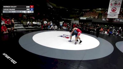 190 lbs Patrick Culley, CMWA - Coastal Mountain Wrestling Association vs Lucas Valdez, BAWA-Bay Area Wrestling Association