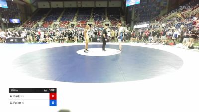 170 lbs Rnd Of 64 - Ange Badji, Kansas vs Corwin Fuller, Indiana