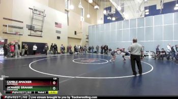 126 lbs Cons. Round 2 - Camble Amacker, Southridge vs Ja`maree Graham, Eisenhower