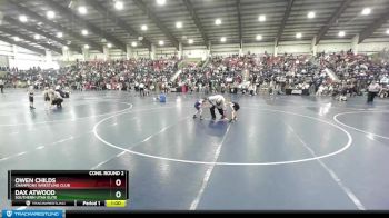 42 lbs Cons. Round 2 - Dax Atwood, Southern Utah Elite vs Owen Childs, Champions Wrestling Club