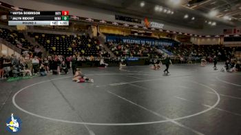 130 Silver A Round 3 - Jalyn Ridout, West Marshall vs Vayda Robinson, New Hampton