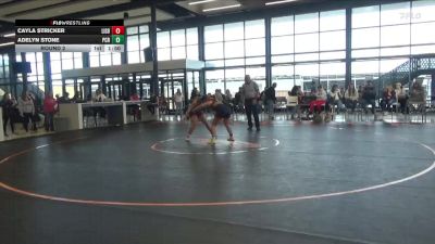 152-167 lbs Round 2 - Adelyn Stone, Prairie, Cedar Rapids vs Cayla Stricker, Lisbon