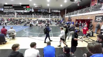98 lbs Cons. Semi - Lucas Larson, Central Valley vs Mason Taft, Mt. Spokane