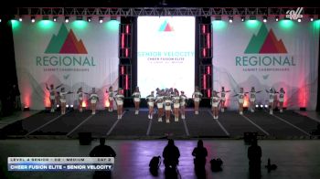 Cheer Fusion Elite - Senior Velocity [2026 L4 Senior - D2 - Medium Day 2] 2026 The Midwest Regional Summit