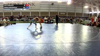 150 lbs Levi Carlucci, Colorado vs Owen Porterfield, Indiana Blue