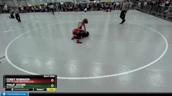 165 lbs Champ. Round 2 - Corey Robinson, East St. Louis Wrestling Club vs Philip Jacobs, DC Elite Wrestling