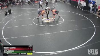 5A 175 lbs Quarterfinal - Carlos Rios, Boiling Springs vs Justin Carver, Stratford