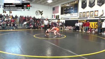 106 lbs Cons. Round 1 - Carlos Enriquez-Lopez, Waterloo West vs Kade Deering, Waukon