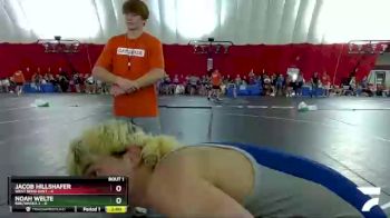 113 lbs Round 1 (4 Team) - Jacob Hillshafer, West Bend East vs Noah Welte, BBE/Waska 2