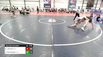 170 lbs Rr Rnd 3 - Gabe Johnson, D3Primus Blue vs Dante Richardson, Iron Faith Wrestling