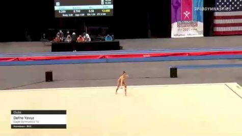 Defne Yavuz - Clubs, Eagle Gymnastics TX - 2021 USA Gymnastics Championships