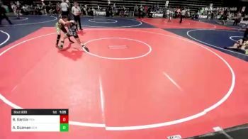 123 lbs Rr Rnd 3 - Brooklyn Garcia, Pirates Wrestling vs Avianca Guzman, Gem City Grapples