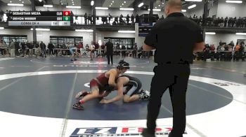 157 lbs Consi Of 4 - Sebastian Mejia, Clarke vs Devon Weber, Greece Schools