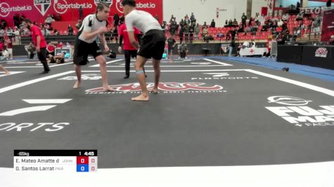 Ethan Mateo Amatte Dean vs Gabriel Santos Larrat 2023 ADCC Brazil Open