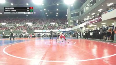 150 lbs Semifinal - Ernest Grant, Unattached vs Hakan Iren, MT Disciples