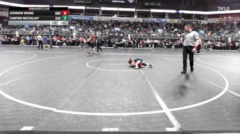 46 lbs Round Of 16 - Connor Wong, Nebraska Boyz vs Carter Mcculley, Claremore Wrestling Club