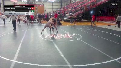 165 lbs Cons. Round 2 - Ethan Muir, Central Missouri vs Jack Miller, Quincy