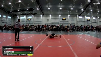 120 lbs Round 1 (6 Team) - Leif Syrko, Phoenix WC 1 vs Jacob Volpe, 84 Athletes