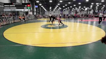 160 lbs Rr Rnd 2 - Arkail Griffin, Illinois Menace vs Joshua Knoebel, Buffalo Valley Blue