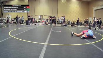 116 lbs Round Of 16 - Anabelle Serratos, Santa Ana HS vs Marlina Martinez, Salem Elite