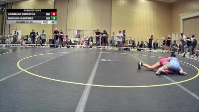 116 lbs Round Of 16 - Anabelle Serratos, Santa Ana HS vs Marlina Martinez, Salem Elite