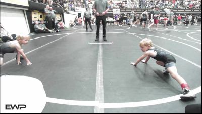 43 lbs 3rd Place - Maddox Wilson, Shelton Wrestling Academy vs Dalton Ridell, Team Conquer Wrestling