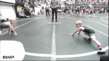 43 lbs 3rd Place - Maddox Wilson, Shelton Wrestling Academy vs Dalton Ridell, Team Conquer Wrestling