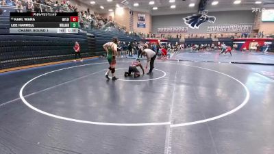 190 lbs Champ. Round 1 - Karl Wara, Wylie vs Lee Harrell, Conroe The Woodlands